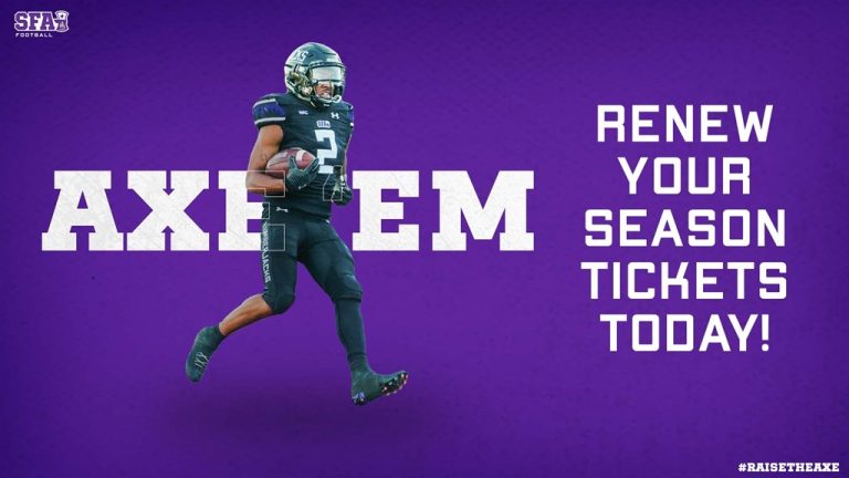 2022 SFA Football Schedule Released; Season Ticket Renewals Open