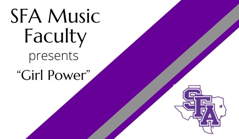 SFA music faculty to present “Girl Power” voice, piano program