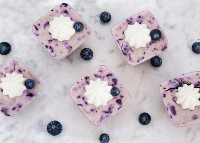 blueberry cheesecake