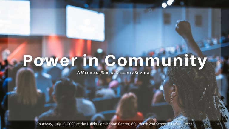 DETCOG’s Area Agency on Aging Holding Medicare/Social Security Seminar