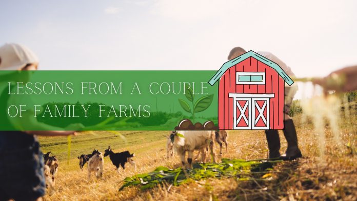 Lessons from a Couple of Family Farms
