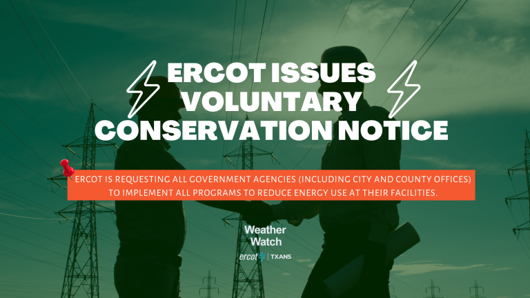 ERCOT Issues Voluntary Conservation Notice