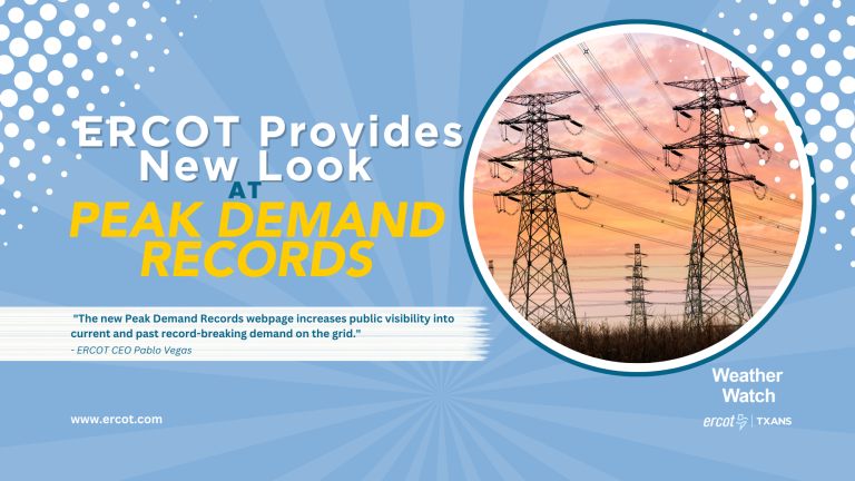 ERCOT Provides New Look at Peak Demand Records