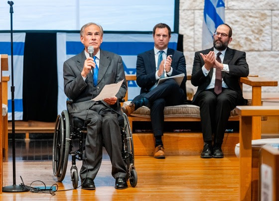Governor Abbott Asserts Enduring Support Of Israel At Solidarity Gathering In Austin
