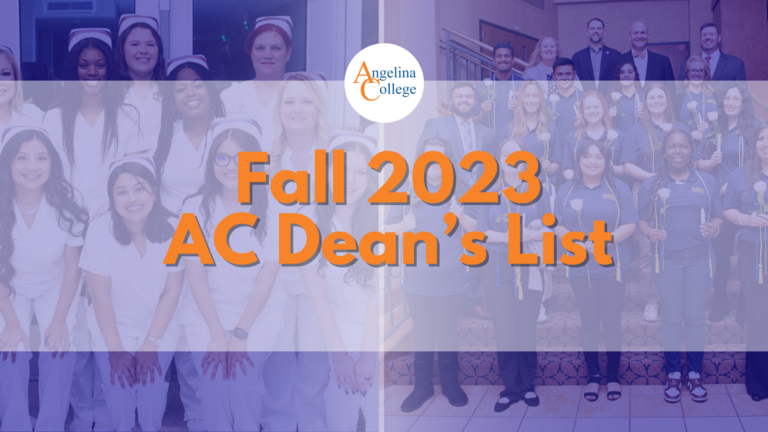 Angelina College Releases Fall 2023 Dean’s List