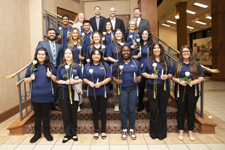 Angelina College Inducts New Phi Theta Kappa Members
