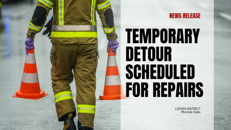 Temporary Detour Scheduled for Repairs
