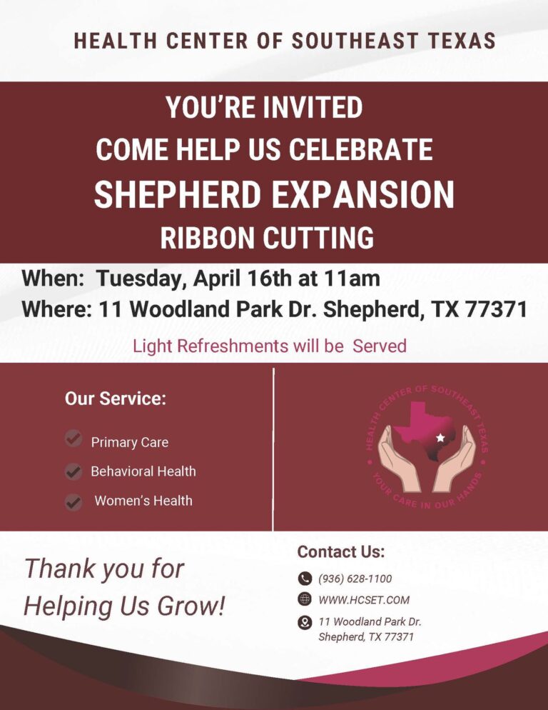 Shepherd Expansion Ribbon Cutting (Coldspring County)