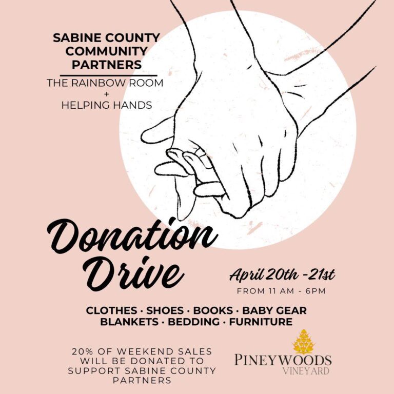 Donation Drive (Sabine County)