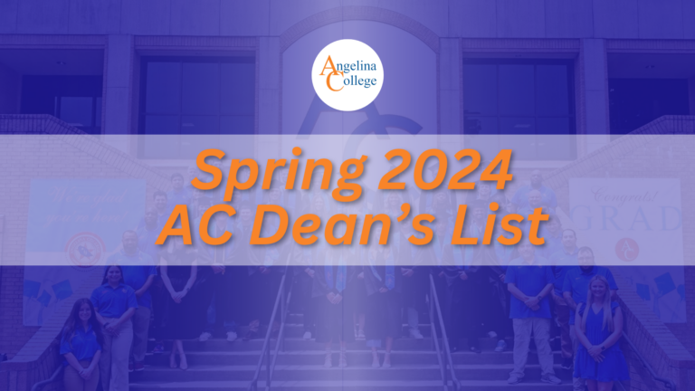 Angelina College Releases Spring 2024 Dean’s List