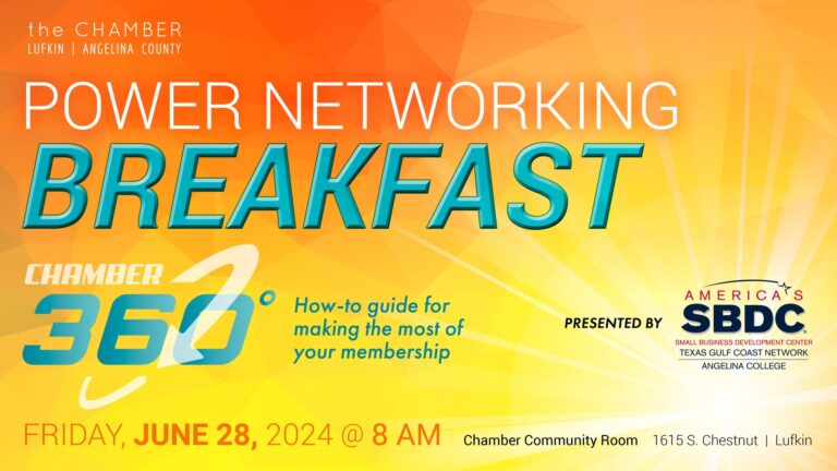 Power Networking Breakfast (Angelina County)