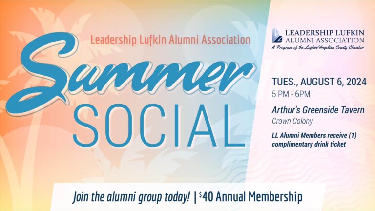 Leadership Lufkin Alumni Summer Social (Angelina County)