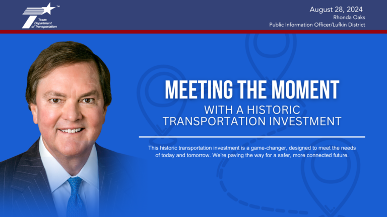 Meeting The Moment with a Historic Transportation Investment