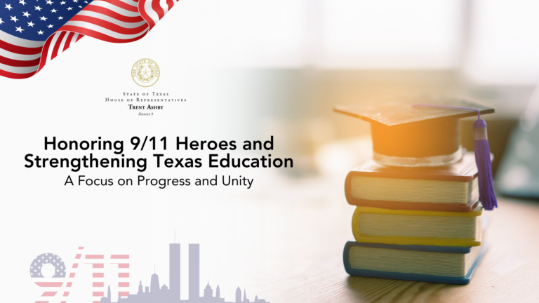 Honoring 9/11 Heroes and Strengthening Texas Education: A Focus on Progress and Unity