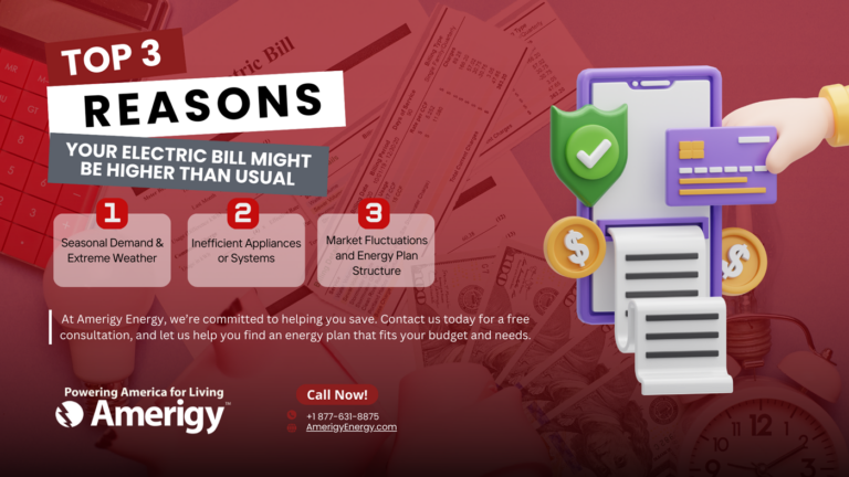 Top 3 Reasons Your Electric Bill Might Be Higher Than Usual