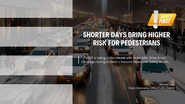 Shorter Days Bring Higher Risk for Pedestrians