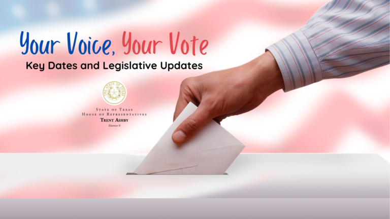 Your Voice, Your Vote: Key Dates and Legislative Updates
