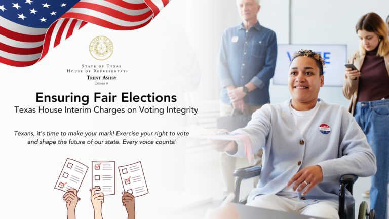 Ensuring Fair Elections: Texas House Interim Charges on Voting Integrity
