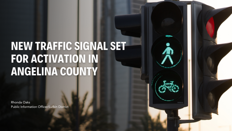 New Traffic Signal Set for Activation in Angelina County