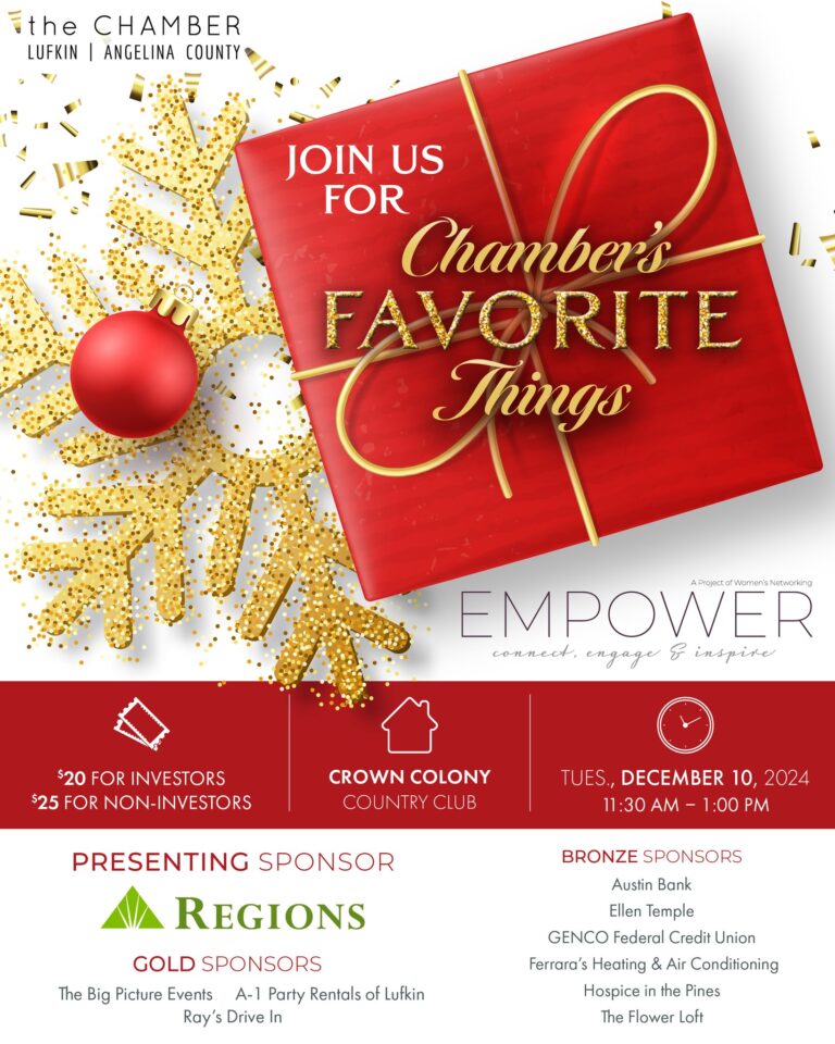 Chamber’s Favorite Things (Angelina County)