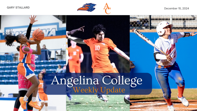 Angelina College Athletics Weekly Update