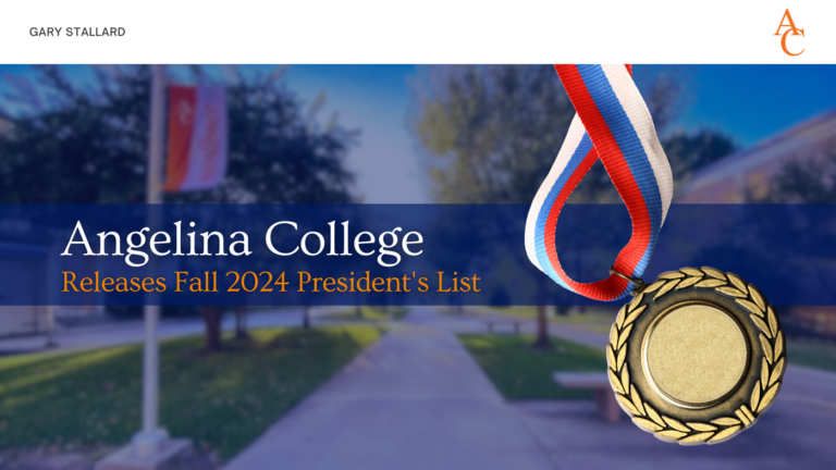 Angelina College Releases Fall 2024 President’s List