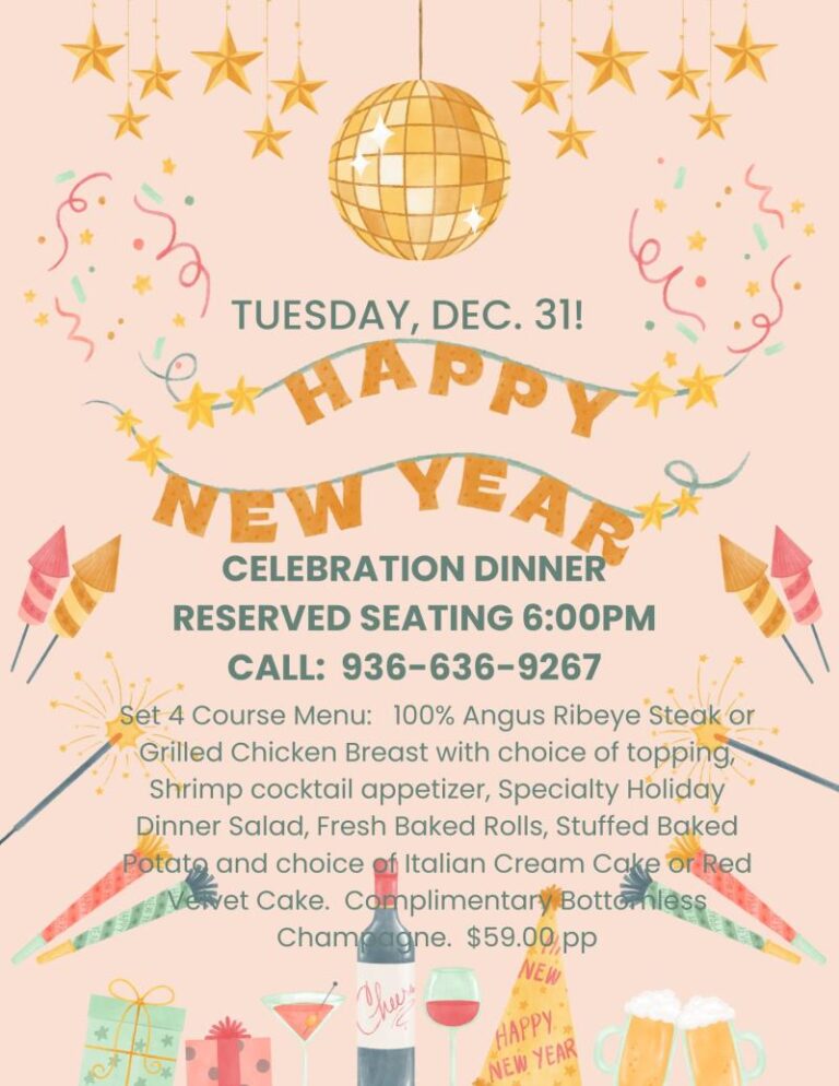 Stesti Beer Garden Presents a New Year Celebration Dinner (Houston County)