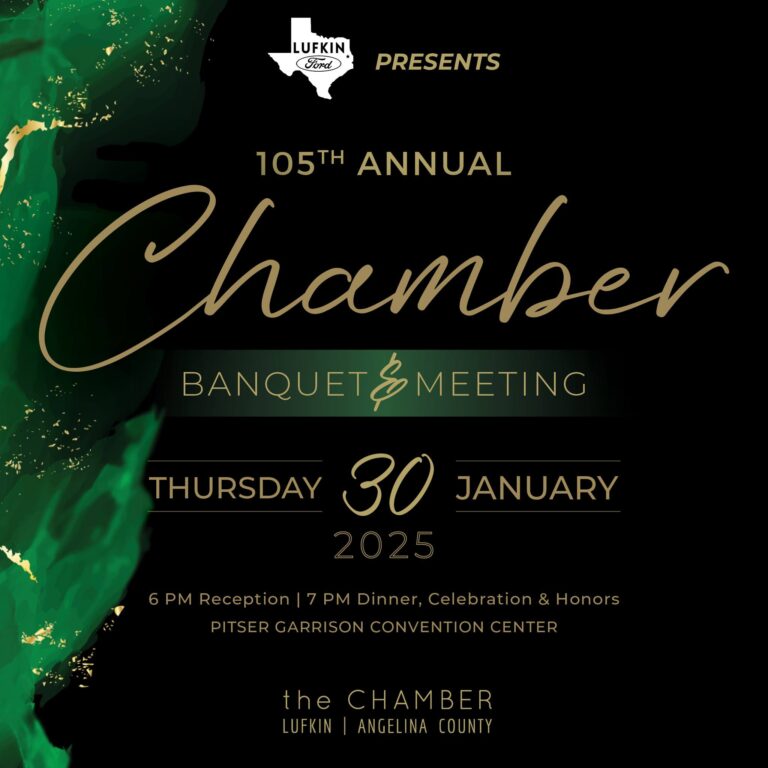 105th Annual Chamber Banquet and Meeting (Angelina County)