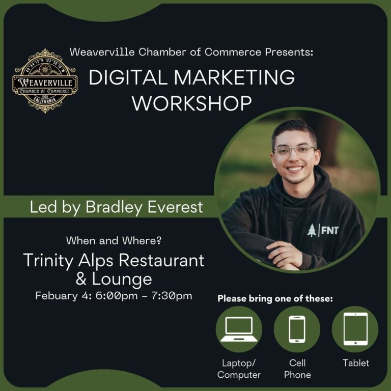 Digital Marketing Workshop (Trinity County)