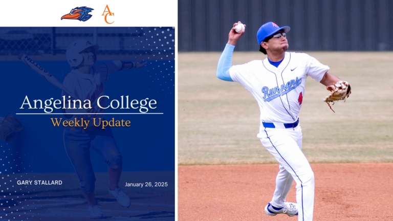Angelina College Athletics Weekly Update Angelina College Athletics Weekly Update