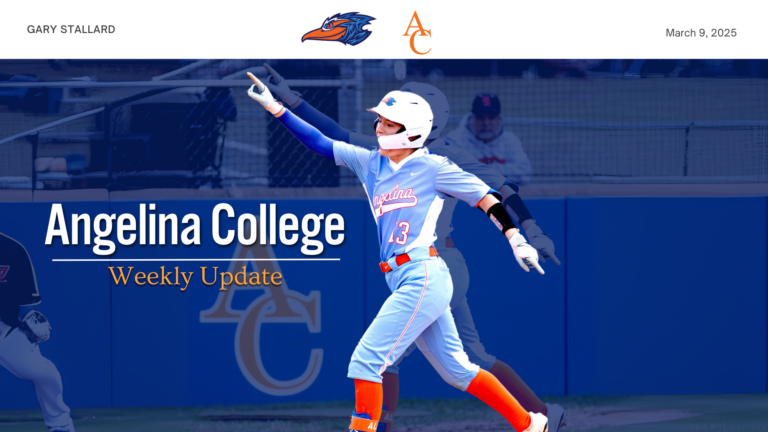 Angelina College Athletics Weekly Update