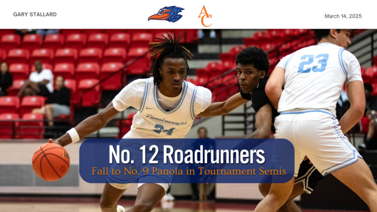 No. 12 Roadrunners Fall to No. 9 Panola in Tournament Semis