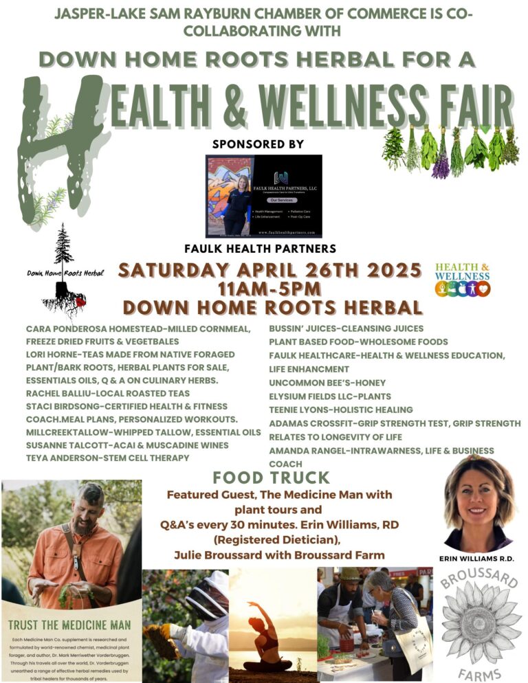 1st Annual Health and Wellness Fair (Jasper County)