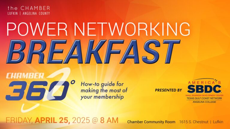 Power Networking Breakfast (Angelina County)