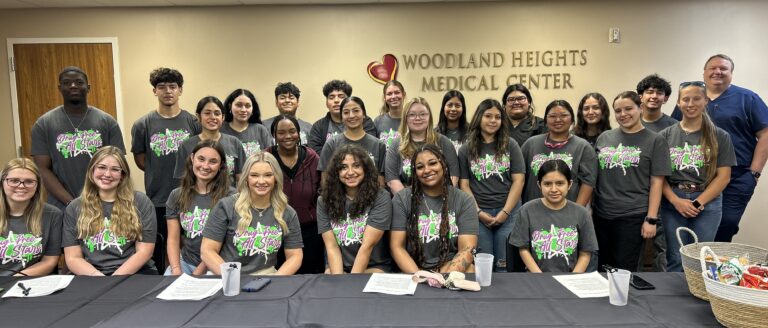 Drug-Free All Stars Visit Woodland Heights Medical Center
