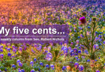 My Five Cents: A Weekly Column by Senator Robert Nichols