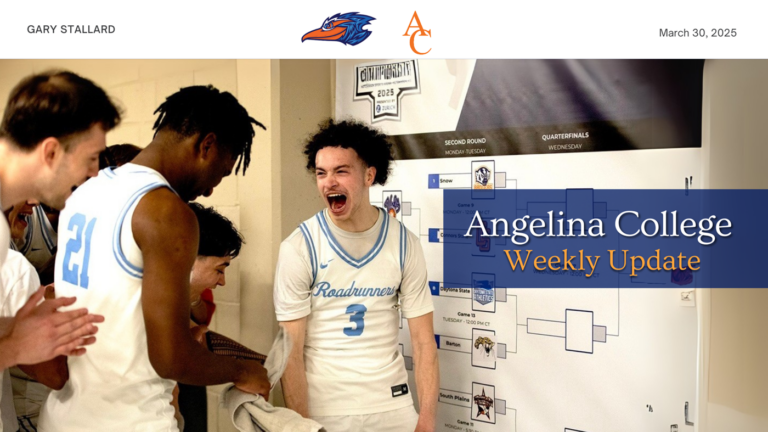 Angelina College Athletics Weekly Update