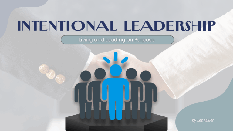 intentional leadership with purpose and faith