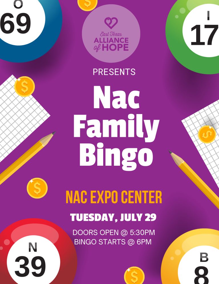 Nac Family Bingo (Nacogdoches County)