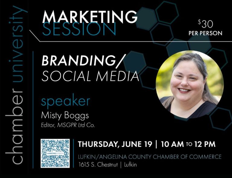 Marketing Session (Angelina County)