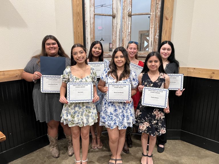 Drug-Free All Star Scholarship Recipients