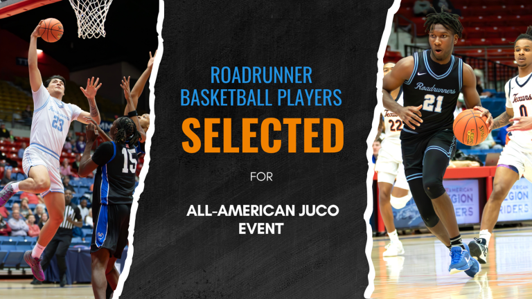 Roadrunner Basketball Players Selected for All-American JUCO Event 