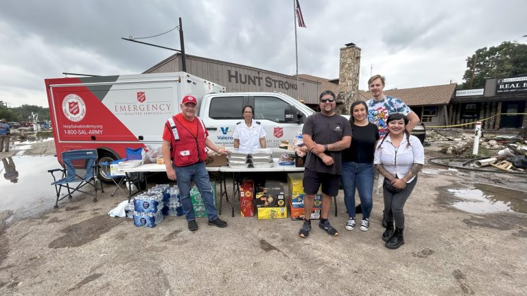 Salvation Army Service Expands in Central Texas After Devastating Flooding