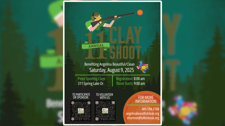 Pulling Together for a Cleaner East Texas: 11th Annual Clay Shoot Fundraiser Returns This August