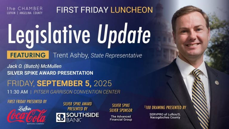 First Friday Luncheon: Legislative Update (Angelina County)
