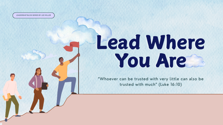 Lead Where You Are