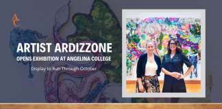 Artist Ardizzone Opens Exhibition at Angelina College