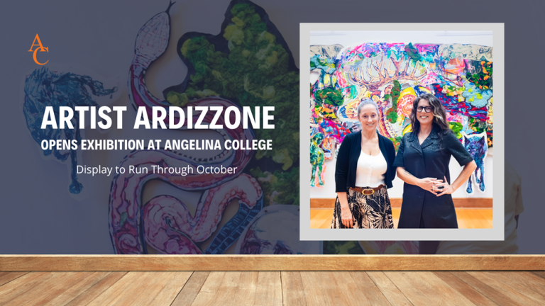 Artist Ardizzone Opens Exhibition at Angelina College