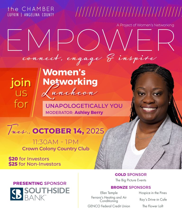 Women’s Networking Luncheon (Angelina County)