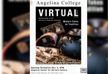 Angelina College Graphic Arts Students Displaying Works